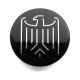 4 items 66mm / 56mm wheel center hub caps Heraldic EAGLE rim badges