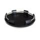 4 items 65mm / 60mm wheel center hub caps Iron Cross rim badges