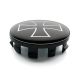 4 articles 57mm / 53mm Enjoliveurs cache-moyeux Croix de Fer de centre de roue