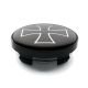 4 items 59mm / 54mm wheel center hub caps Iron Cross rim badges