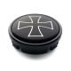 4 items 64mm / 61mm wheel center hub caps Iron Cross rim badges
