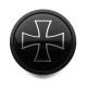4 items 65mm / 60mm wheel center hub caps Iron Cross rim badges