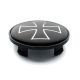 4 articles 68mm / 64mm Enjoliveurs cache-moyeux Croix de Fer de centre de roue