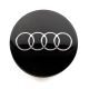 4 items 57mm / 53mm AUDI wheel center hub caps covers