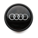 4 items 58mm / 53mm AUDI wheel center hub caps covers