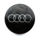 4 items 62mm / 58mm AUDI wheel center hub caps covers