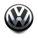4 items 62mm / 58mm VW VOLKSWAGEN wheel center hub caps covers