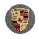 4 Stück 65mm / 47mm PORSCHE nabendeckel felgendeckel nabenkappen DUNKELGRAU 95B.601.150.A