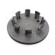 4 items 65mm / 47mm PORSCHE wheel center hub caps covers DARK GREY 95B.601.150.A