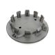 4 articles 77mm / 60mm PORSCHE Enjoliveurs cache-moyeux de centre de roue GRIS FONCÉ 7PP601149