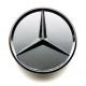 4 Stück 75mm / 70mm MERCEDES BENZ nabendeckel felgendeckel radkappen B66470202 SILBER