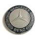 Set of Mercedes Benz 4 x 60mm Laurel wheel center stickers for hub caps covers self-adhesive
