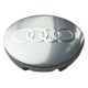 4 items 56mm / 52mm AUDI wheel center hub caps covers silver