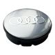 4 articles 58mm / 55mm AUDI Enjoliveurs cache-moyeux de centre de roue argenté