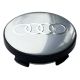 Audi nabendeckel 59mm / 54mm felgendeckel nabenkappen silber