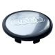 4 items 65mm / 48mm AUDI wheel center hub caps covers silver