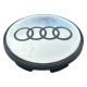 4 articles 68mm / 62mm AUDI Enjoliveurs cache-moyeux de centre de roue argenté