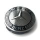 4 Stück Mercedes Benz 60mm / 55mm nabendeckel felgendeckel nabenkappen LORBEER