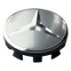 4 articles 57mm / 53mm MERCEDES BENZ Enjoliveurs cache-moyeux de centre de roue argenté