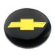 4 Stück x 56mm METAL Aufkleber CHEVROLET Felgen LOGO Radkappen Embleme