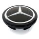 4 articles 75mm / 65mm MERCEDES BENZ Enjoliveurs cache-moyeux de centre de roue