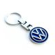Volkswagen KeyChain VW Logo Keyring Fob Blue Metal