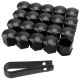 Universel 17 mm 19 mm 21 mm Capuchons de boulons de roue Caches-écrous de roue Caches-vis de moyeu