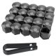 Universal 17mm 19mm 21mm Wheel Bolt Caps Wheel Lug Nut Covers Hub Screw Covers
