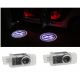 2x LED projector VW door lighting VOLKSWAGEN entry logo light PASSAT B5, B5+, B6 PHAETON