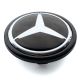 4 articles 65mm / 48mm MERCEDES BENZ Enjoliveurs cache-moyeux de centre de roue