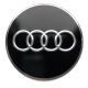 4 Stück x 75mm AUDI METALL Aufkleber Felgen LOGO Radkappen Embleme