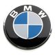 Satz von 4 x 65mm BMW METAL embleme, rad mitte aufkleber Radkappen logo