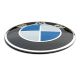 Satz von 4 x 65mm BMW METAL embleme, rad mitte aufkleber Radkappen logo