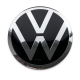4 Stück x 65mm VW METALL Aufkleber VOLKSWAGEN Felgen NEU LOGO Embleme