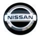 Set of 4 x 56mm METAL emblems NISSAN Wheel center cap Logo stickers
