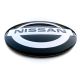Set of 4 x 56mm METAL emblems NISSAN Wheel center cap Logo stickers
