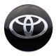 4 items x 50mm METAL stickers TOYOTA wheel center LOGO hub cap cover EMBLEMS