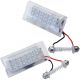 2 pieces license plate LED lights for BMW X5 E53, X3 E83