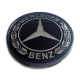 4 Stück Mercedes Benz 65mm / 59mm nabendeckel felgendeckel nabenkappen SCHWARZ LORBEER