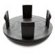 4 items 65mm / 55mm / 10mm VW wheel center hub caps covers
