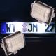 2 pieces license plate LED lights for Mercedes Benz C E S Class W204 W212 W216 W221 W207