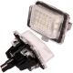 2 pieces license plate LED lights for Mercedes Benz C E S Class W204 W212 W216 W221 W207