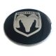 4 items DODGE 66mm / 56mm wheel center hub caps alloy rim covers black