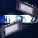 2 pièces Lumières LED feux de plaque immatriculation pour BMW 5 E60 E61 X5 E70 X6 E71