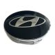 4 Stück 60mm / 56mm HYUNDAI nabendeckel felgendeckel nabenkappen radkappen