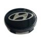 4 Stück 60mm / 57mm HYUNDAI nabendeckel felgendeckel nabenkappen radkappen