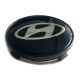4 Stück 61mm / 57mm HYUNDAI nabendeckel felgendeckel nabenkappen radkappen