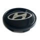 4 Stück 63mm / 57mm HYUNDAI nabendeckel felgendeckel nabenkappen radkappen