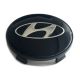 4 Stück HYUNDAI nabendeckel 68mm / 64mm felgendeckel nabenkappen