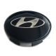 4 items HYUNDAI wheel center hub caps 70mm / 64mm rim hub covers